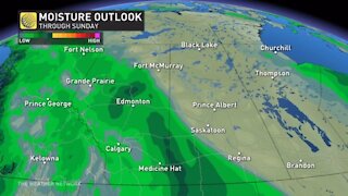 Much-needed precipitation event coming for the dry Prairies this weekend