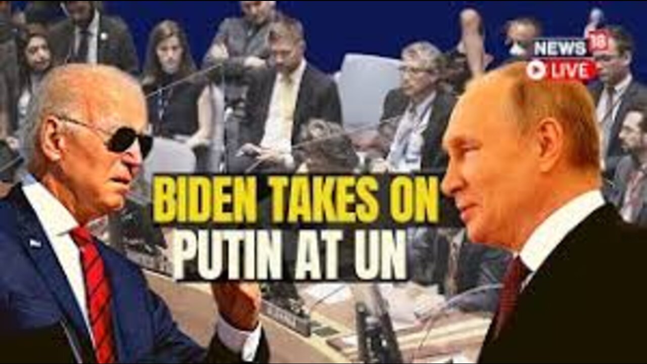 Biden 'Train slams' Putin in dramatic address to UN