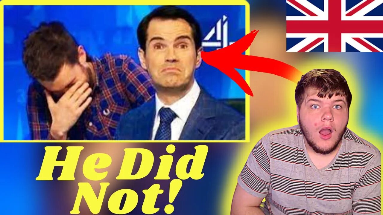 American First Time Seeing | Jimmy's Insults | 8 Out Of 10 Cats Does Countdown