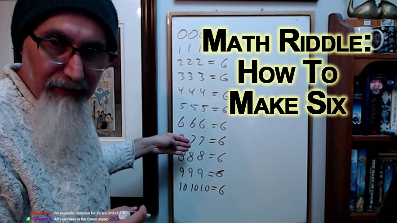 Math Puzzle: How To Make 6 by Adding Operations To Triple Digits From 0 to 10 [ASMR Riddle]