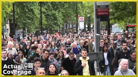 Crowds fill Central London for Queen's funeral | 19th September 2022