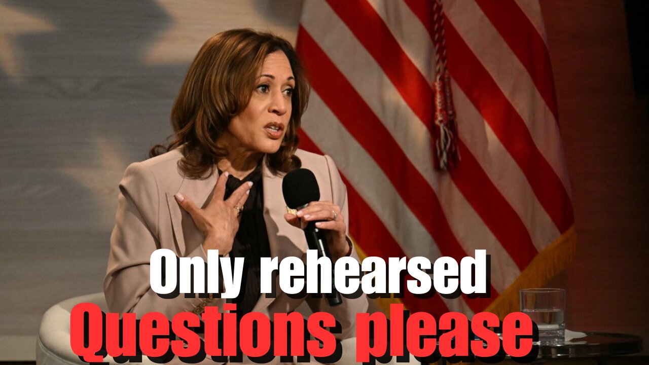 Kamala Harris Can't answer Questions Directly