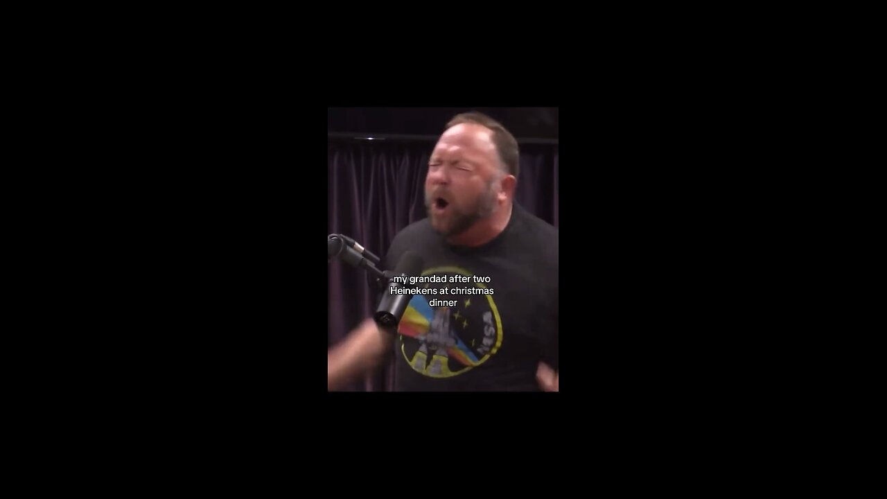 Alex Jones At Christmas Dinner!