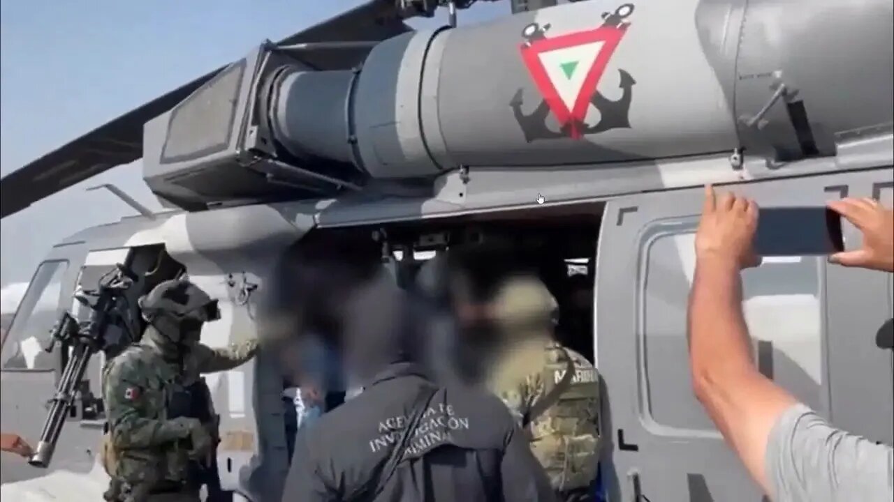 nEW vIDEOCartel Jalisco Regional Boss Captured & Moved In Blackhawk