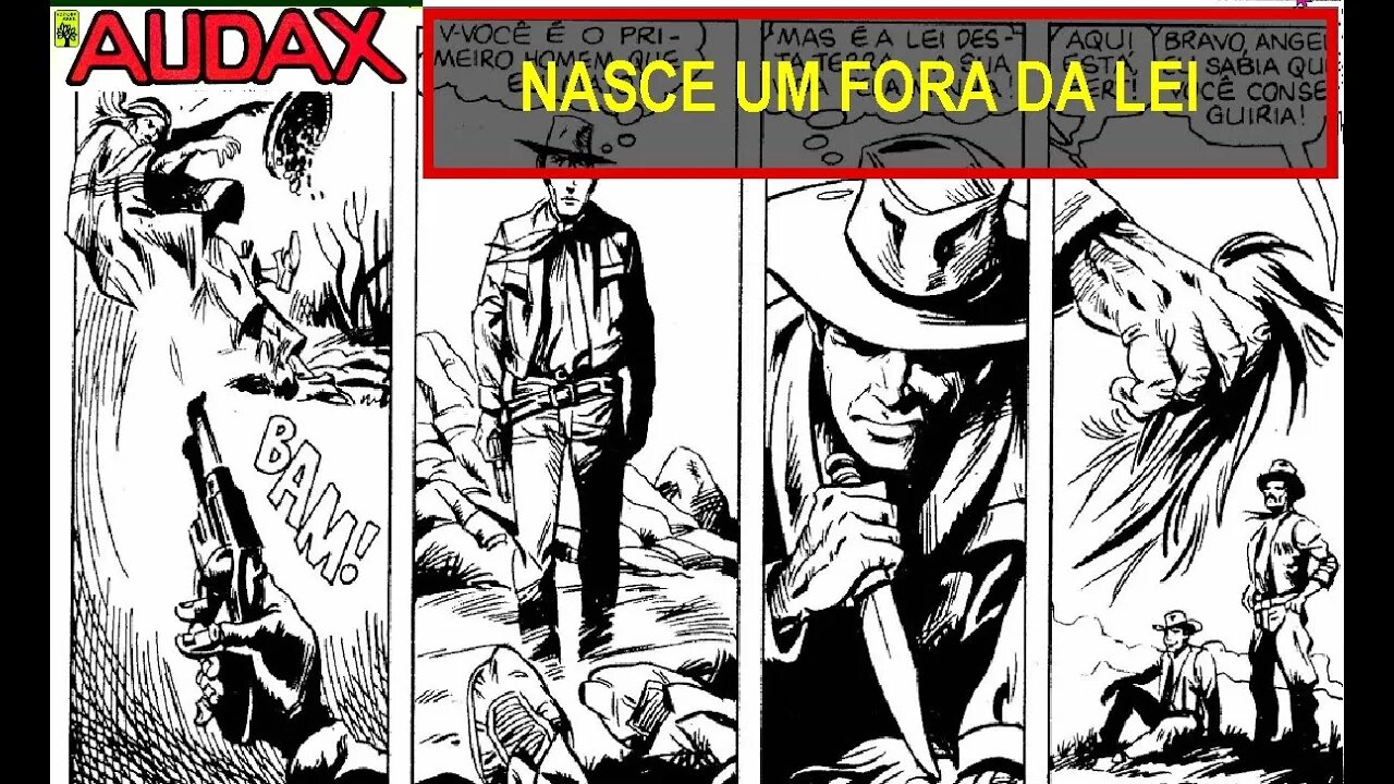 21 NASCE UM FORA DA LEI #gibi #comics #quadrinhos #hitorieta #museusogibi