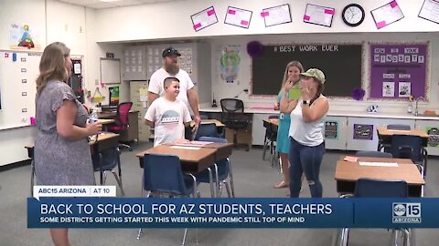 Back to school begins for Arizona students, teachers