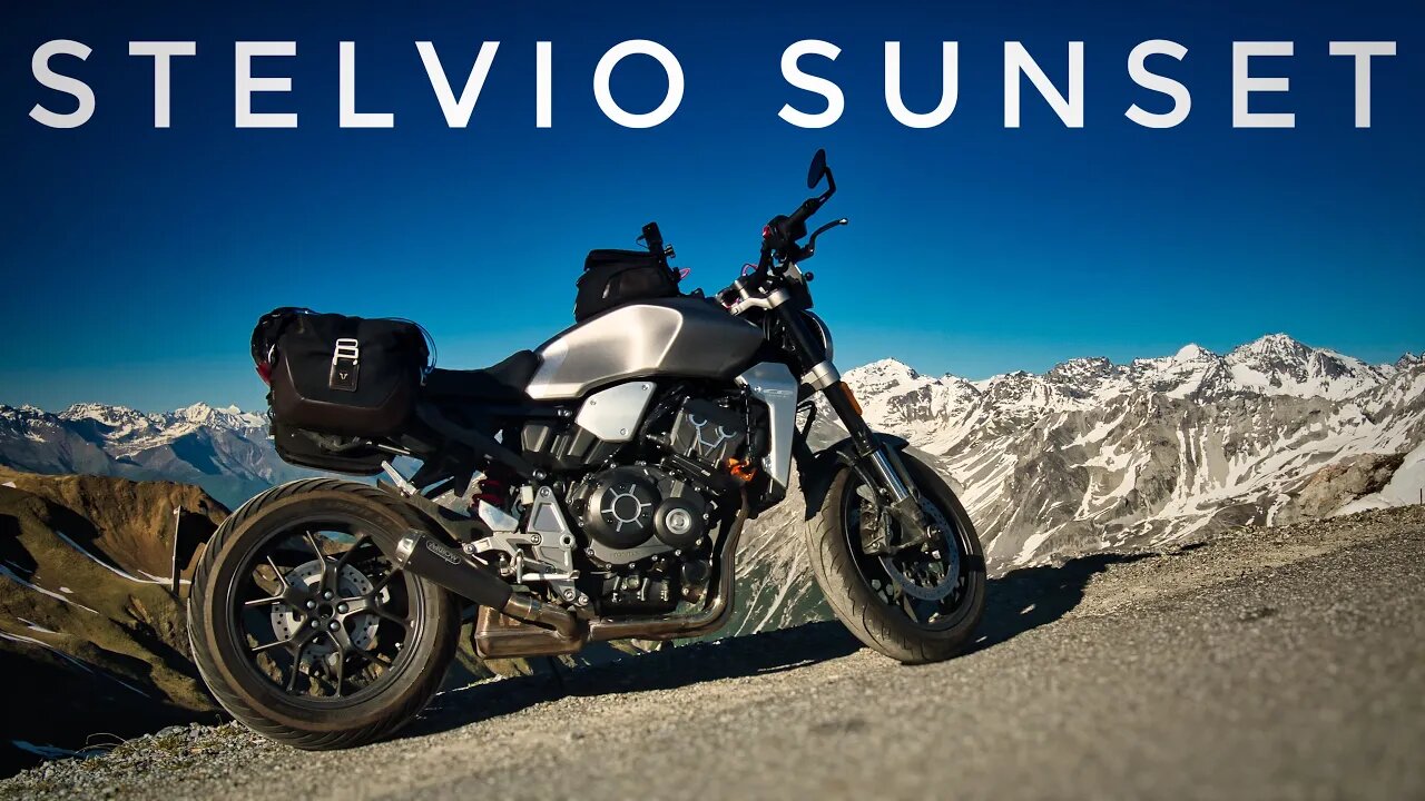 Stelvio Sunset - CB1000R Neo Sports Café