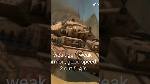 Rate this tank - Crusader