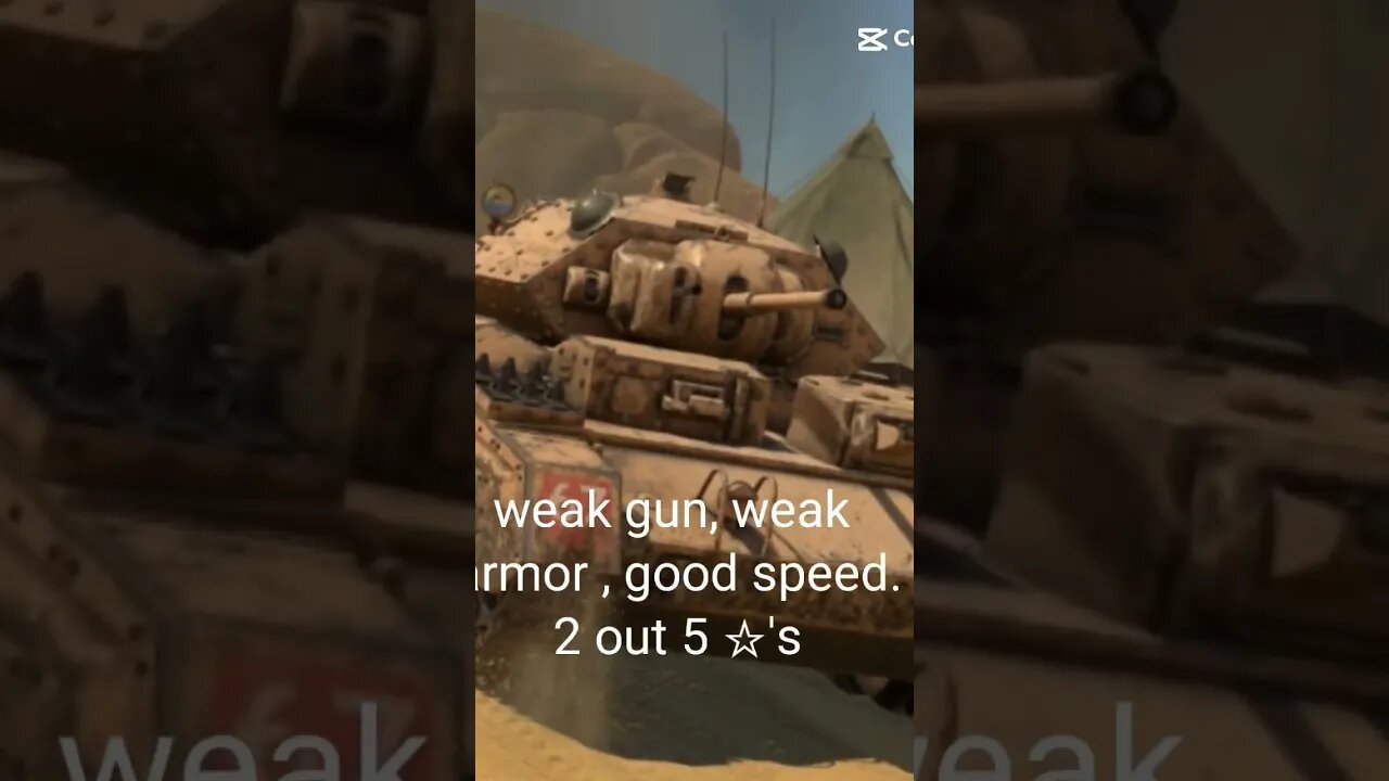 Rate this tank - Crusader