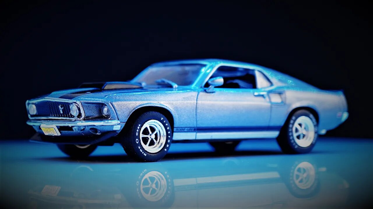 Ford Mustang Boss 429 - Greenlight 1/43 (John Wick movie)