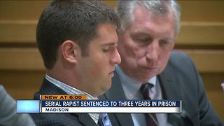 Former UW-Madison student sentenced to 3 years in string of sexual assaults