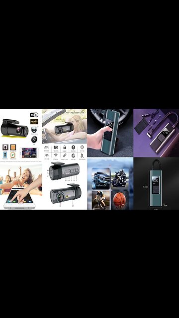 Security camera for Home and cars, Sports Camera and Air pumps for cars and cycles ♡Dampi 16