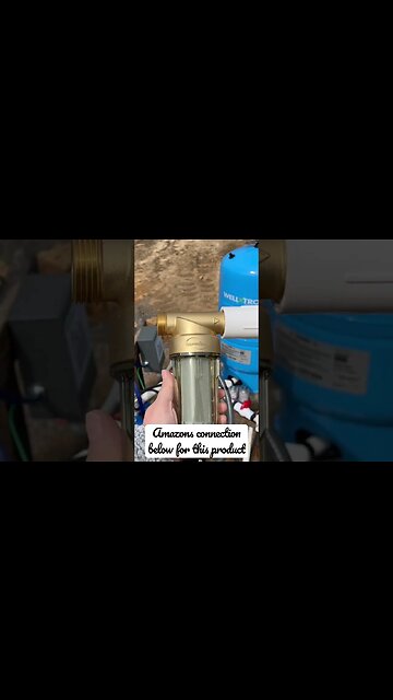 An Inexpensive ￼￼filter for your well #hedgehogshomestead