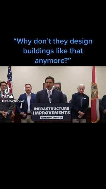 DeSantis says he loves older architecture