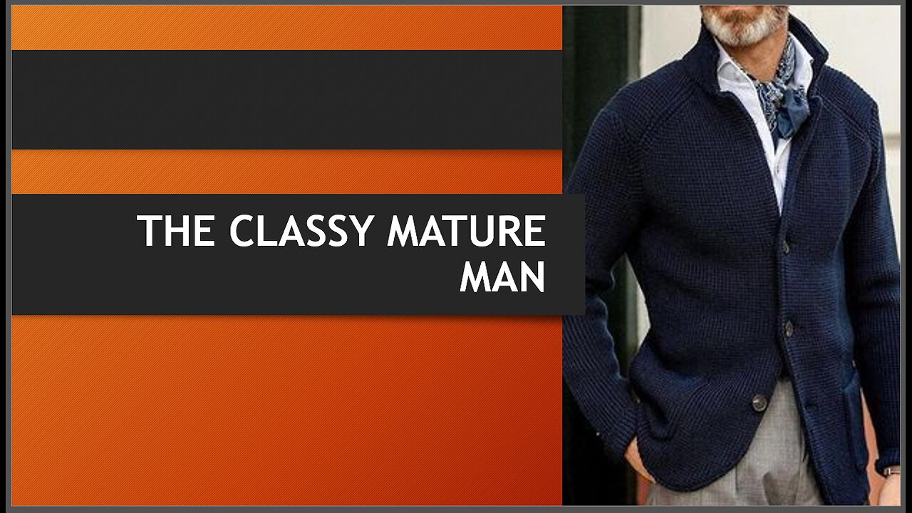 Fall & Winter Fashion for the Classy Mature Man #mensfashion #mensclothing