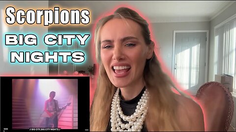 Scorpions-Big City Nights! Russian Girl First Time Hearing!!