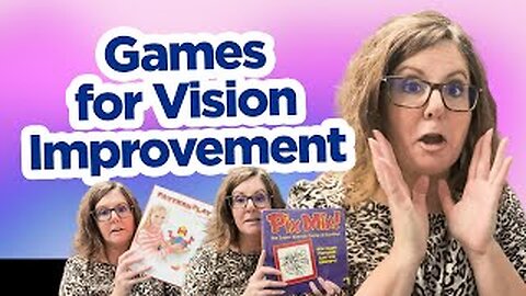 Fun Games For Vision Improvement! | Vision Therapy