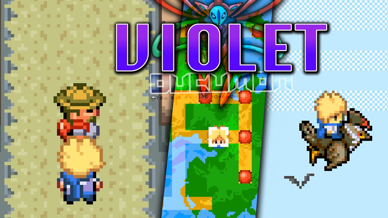 Pokemon Violet (German) by Wodka - GBA Hack ROM with new fakemon, Mega Evolution, New Story & Region