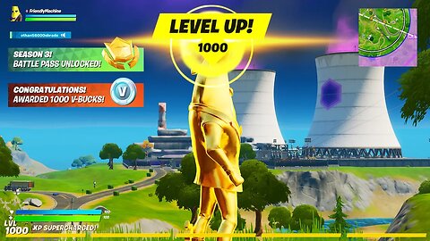 How to LEVEL UP FAST before Season 3 in Fortnite! GOLD AGENT PEELY FULLY UNLOCKED GUIDE! (XP Glitch)