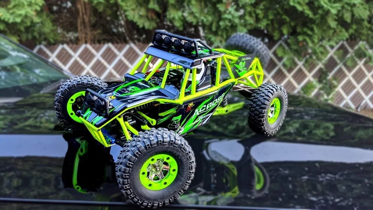 WLtoys 12428 1/12 Scale Rock Crawler Off-Road Truck | First RC Car