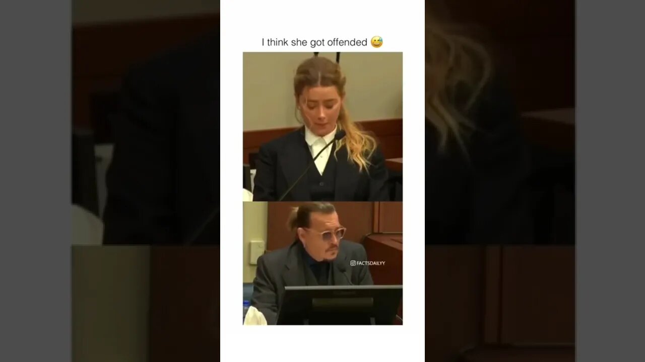 Amber Heard is OFFENDED by Johnny Depp