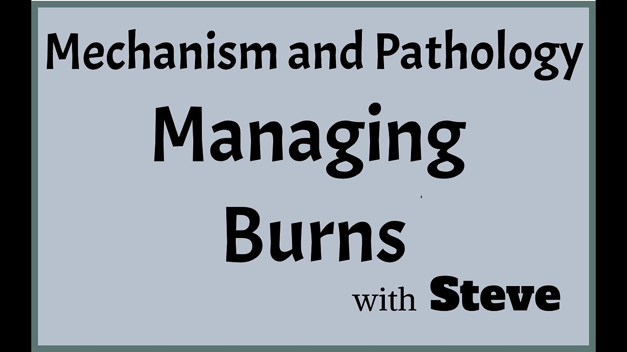 Managing Burns