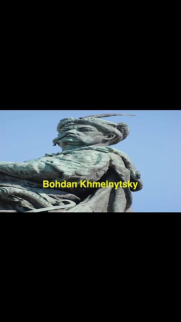 Bohdan Khmelnytsky in the Ukrainian city of Khmelnytsky #forukraine