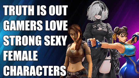 New Study Shows Women Prefer Sexy Game Characters/West Censoring Japan/2B ?/Jiggle Physics Meltdown