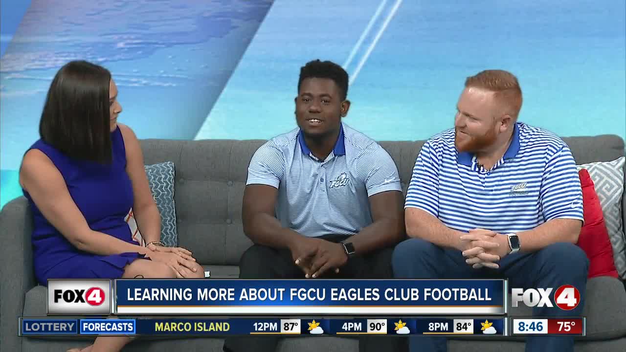 Checking out the FGCU Club Football Team