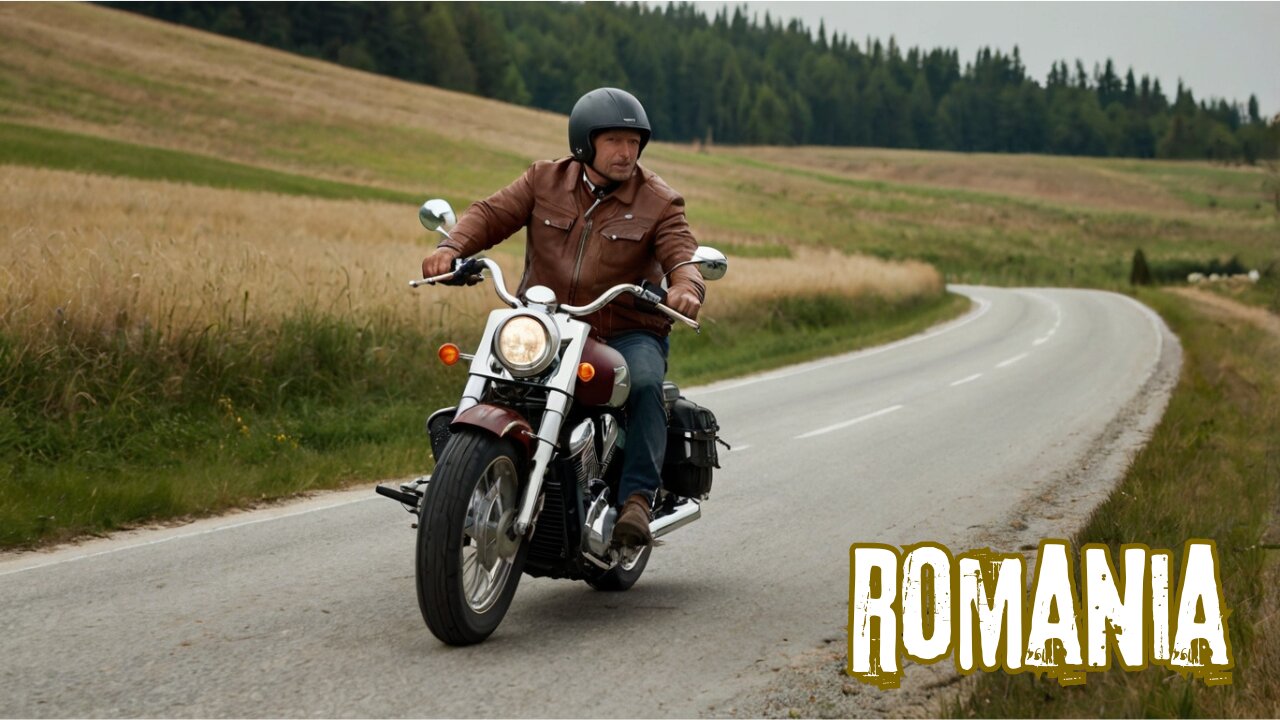 Joe's Motorcycle Journey: Discovering Romania