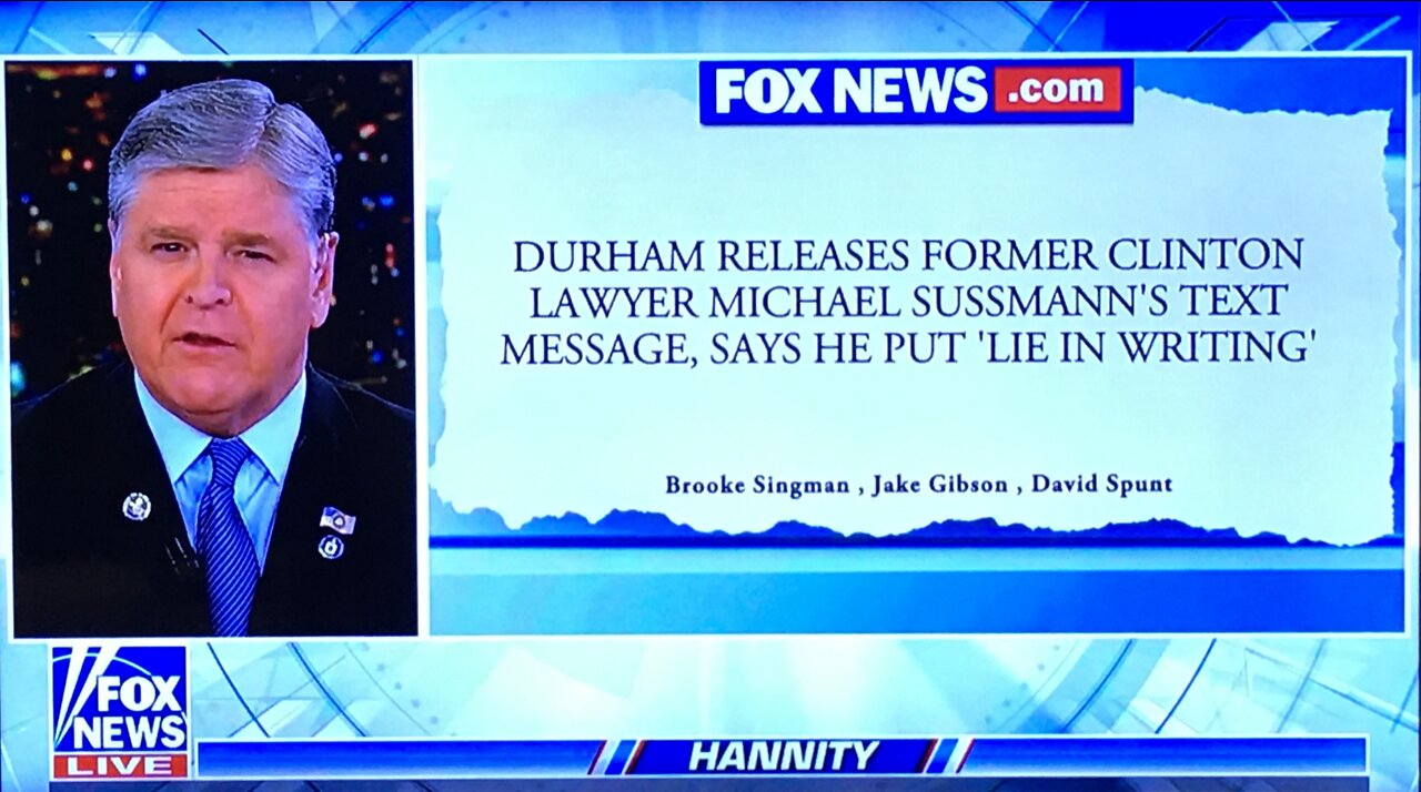 Durham Update On The Indictment Of Michael Sussmann - April 7 2022
