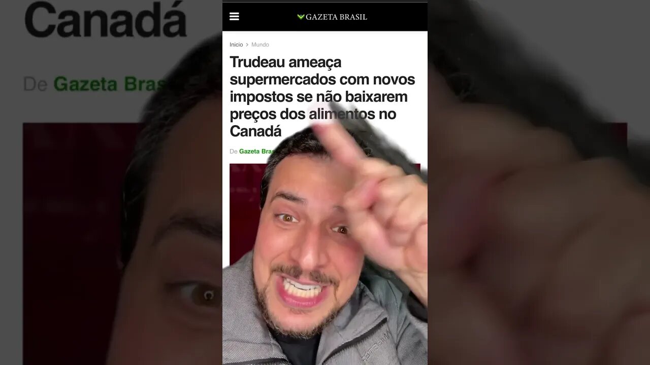 Trudeau ameaça supermercados caso não baixem preços #canada #trudeau #supermercado #bolsonaro #lula