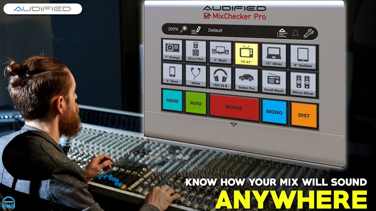 AUDIFIED MixChecker Pro - Check your mix on over 60 devices