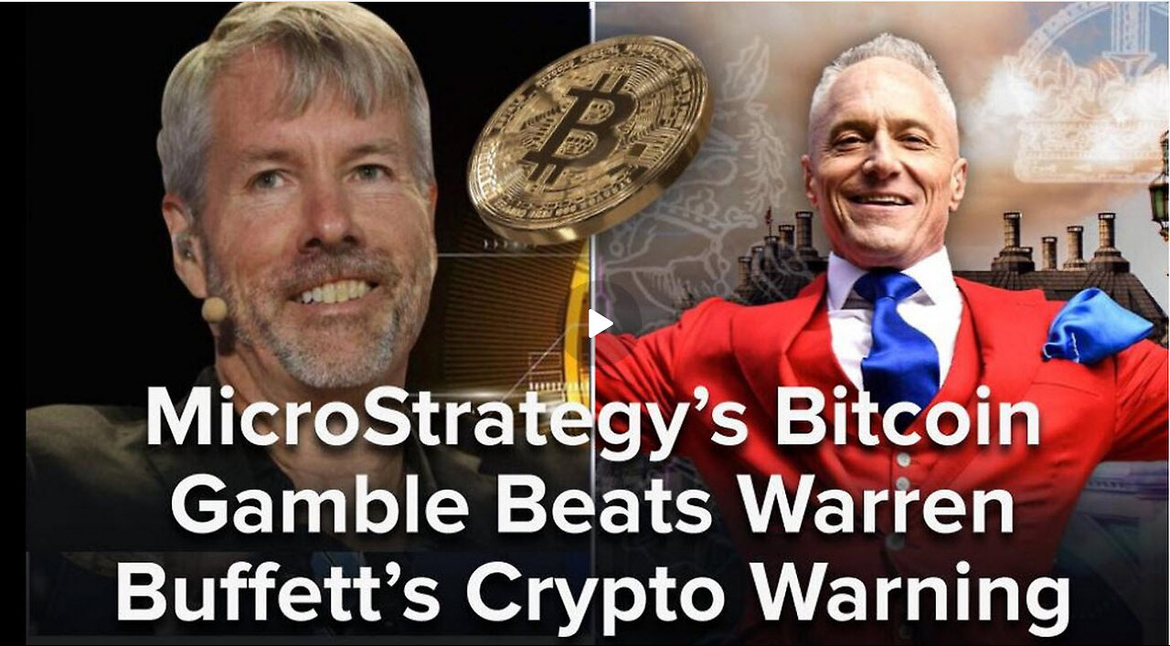 MicroStrategy’s Bitcoin Gamble Beats Warren Buffett’s Crypto Warning