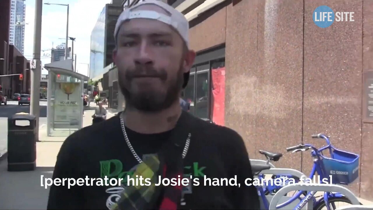 Canadian man assaults female pro-life activist 'I'll put a bullet in your head