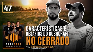 BUSHCAST #47 - CARACTERÍSTICAS E DESAFIOS DO BUSHCRAFT NO CERRADO - Feat. VALLIM E ELENALDO