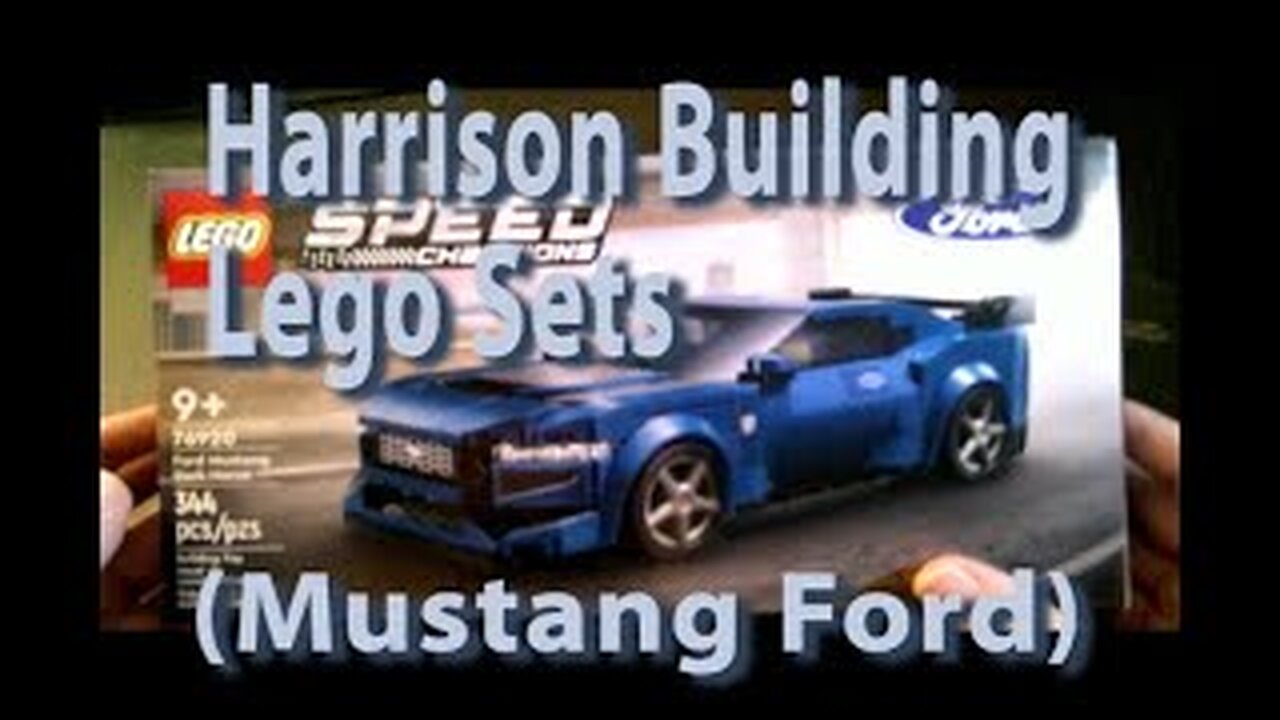 Harrison Building Lego Sets (Mustang Ford)