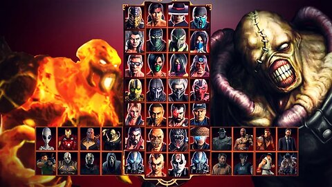 Mortal Kombat 9 - Nemesis And Blaze Mod - Expert Tag Ladder - Gameplay @(1080p)