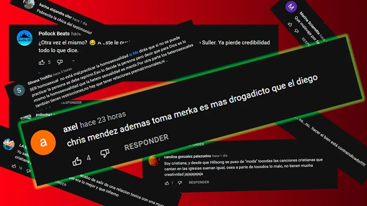 Analizando comentarios de mi testimonio con Pablo Salum.