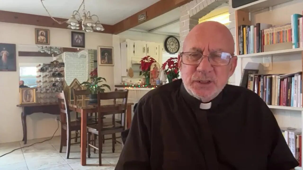 Advent tree and lights or Christmas tree and lights? | Fr. Imbarrato Live - Dec. 5