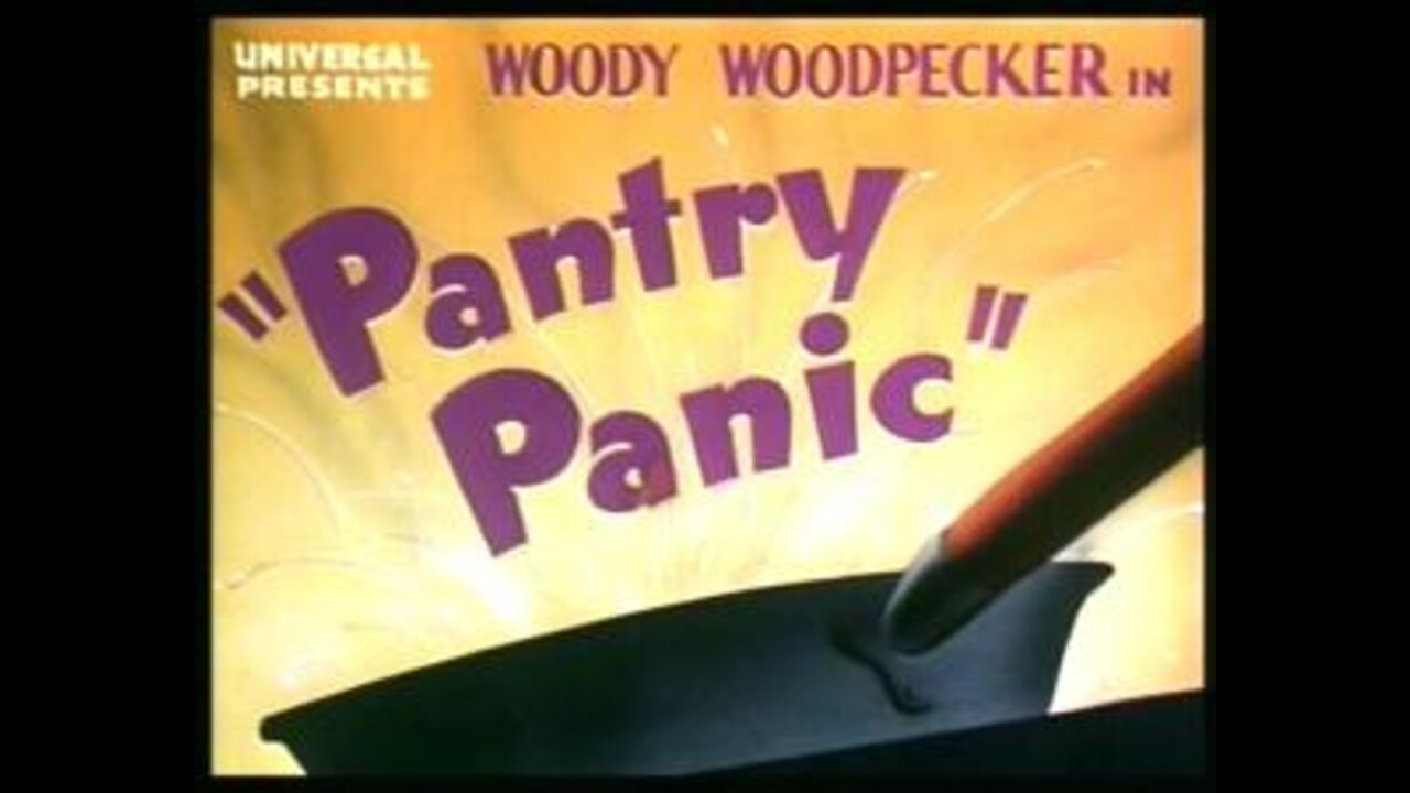 Woody Woodpecker in Pantry Panic