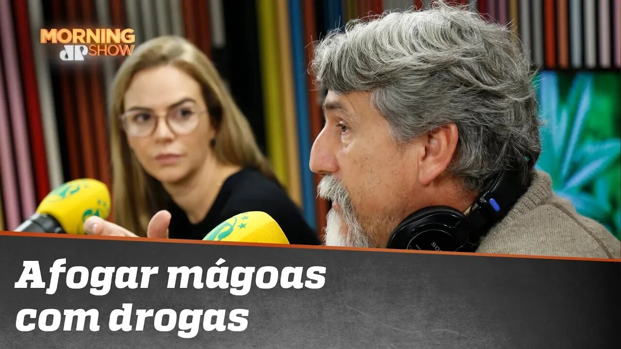 CUIDADO! Não se deve procurar afogar mágoas com drogas