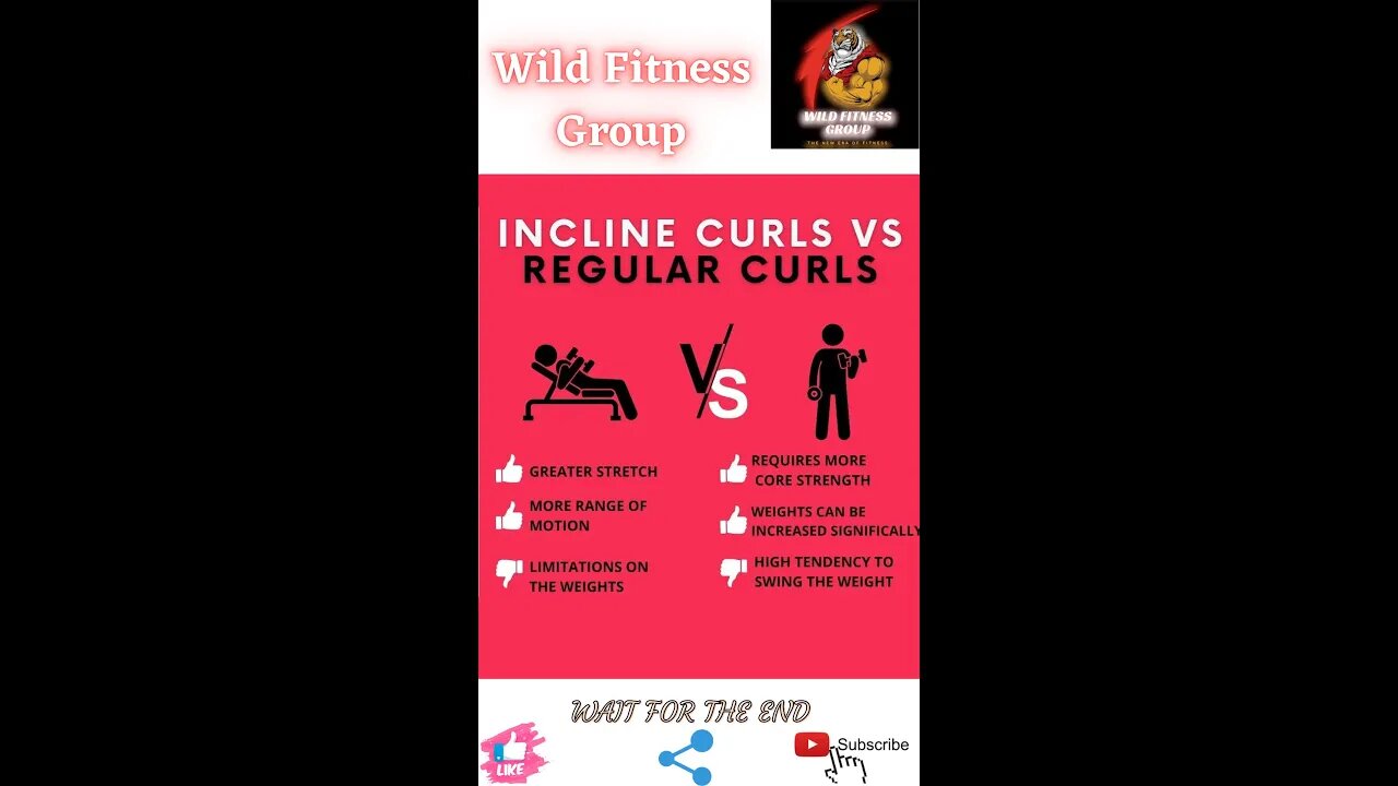 🔥Incline curls v/s regular curls🔥#shorts🔥#viralshorts🔥#fitnessshorts🔥#wildfitnessgroup🔥