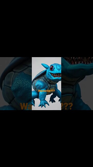 AI generated Wartortle #whosthatpokemon #pokemon