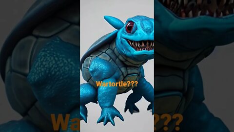 AI generated Wartortle #whosthatpokemon #pokemon