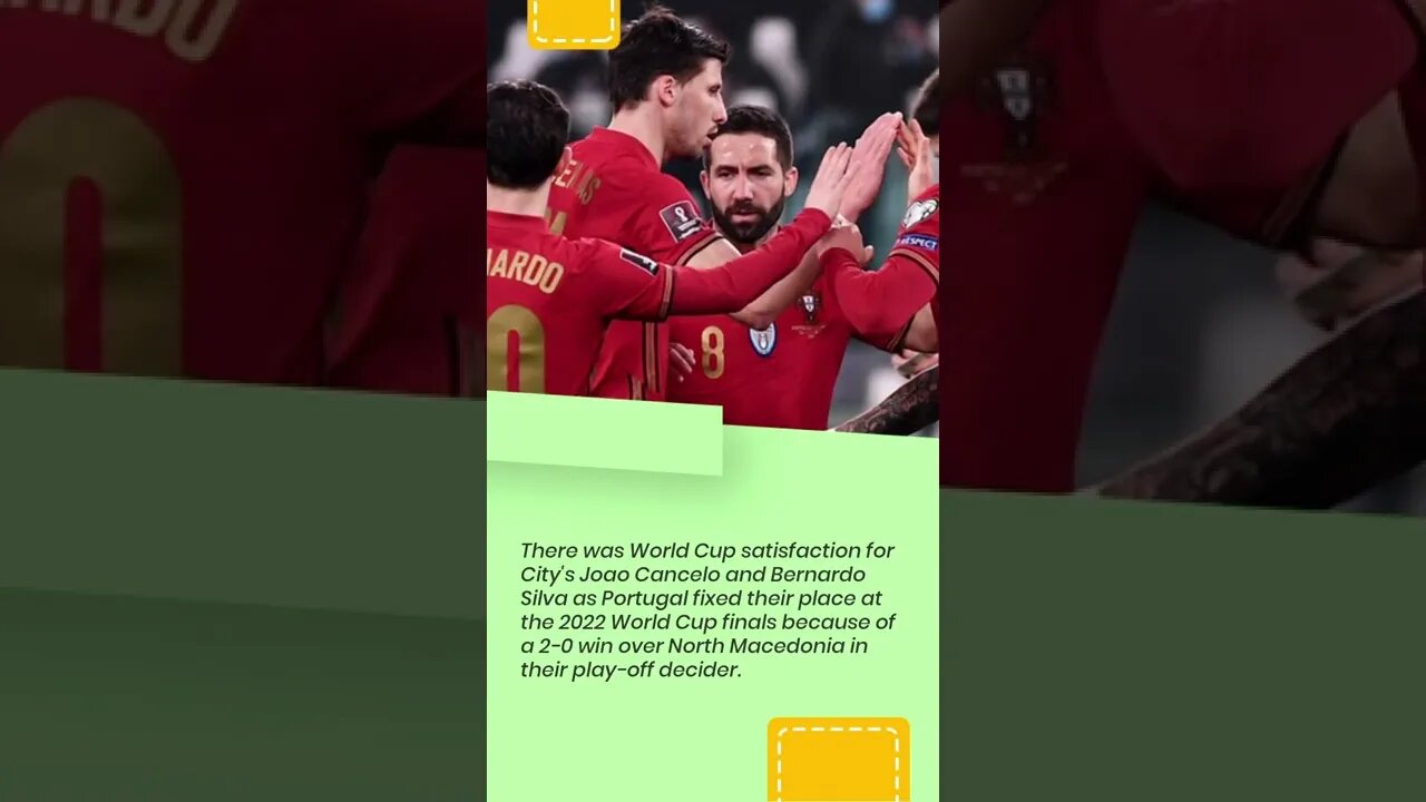 World Cup finals satisfaction for Cancelo and Bernardo yet deplorability for Mahrez #shorts