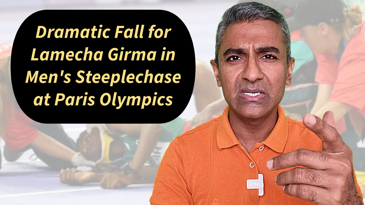 Dramatic Fall for Lamecha Girma in Men's Steeplechase at Paris Olympics