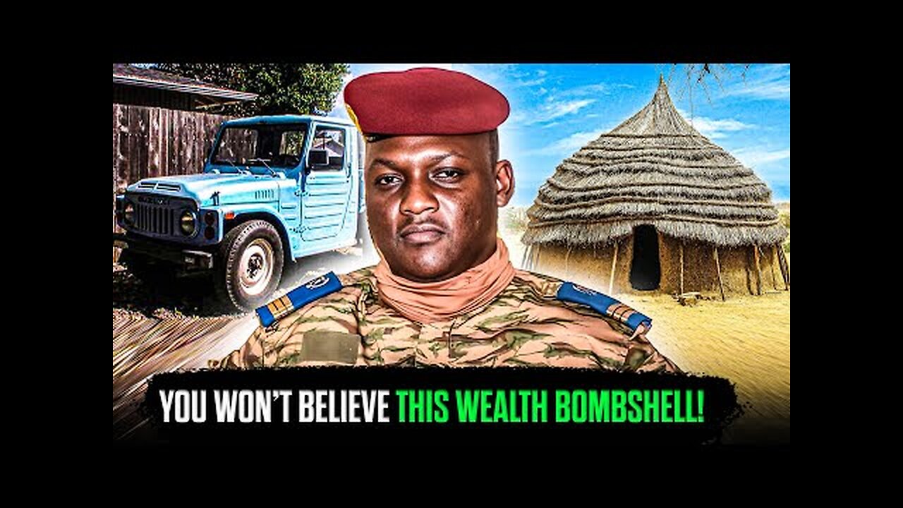 Captain Ibrahim Traore Sends SHOCKWAVES As Hidden Net-worth is LEAKED!