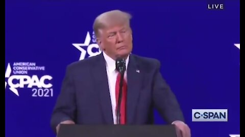 Trump Says He Might Just "Decide To Beat Them A Third Time" And "We Will Win" During CPAC Speech