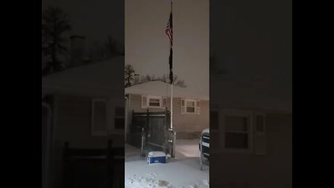 Heavy snow in Ohio